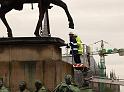 Reiterdenkmal kehrt zurueck auf dem Heumarkt P74